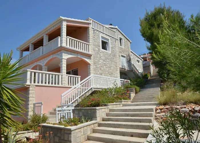 In Karbuni With Sea View, Terrace, Air Conditioning, W-lan 3609-2 Blato (Korcula)