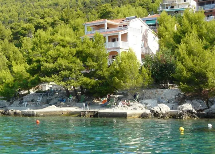 公寓 In Karbuni With Sea View, Terrace, Air Conditioning, W-lan 3609-2 Blato (Korcula)
