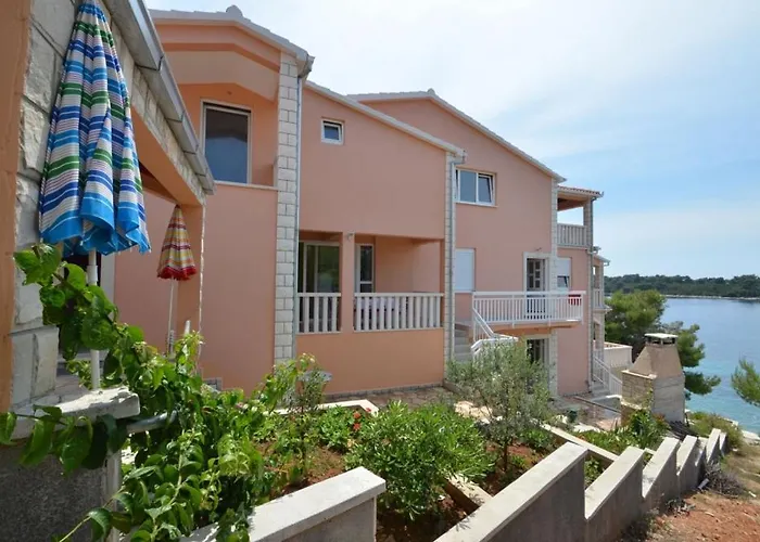 公寓 In Karbuni With Sea View, Terrace, Air Conditioning, W-lan 3609-2 Blato (Korcula)